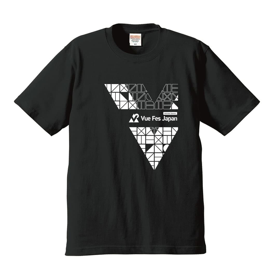 Vue Fes Japan 個人スポンサー専用Tシャツ<br>（サイズ：XS～XXXL）用サンプル画像